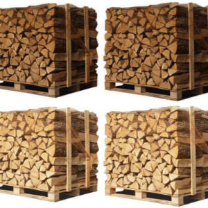 4 X Palettes (2 chêne blanc + 2 Hêtre/Charme) – Bûches de 50 cm