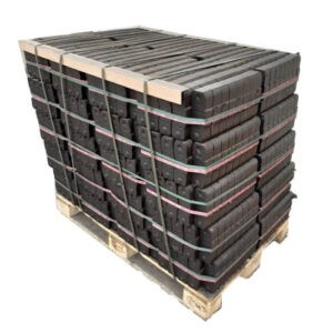 Briquettes de lignite palette de 1 T (40 paquets de 25 kg